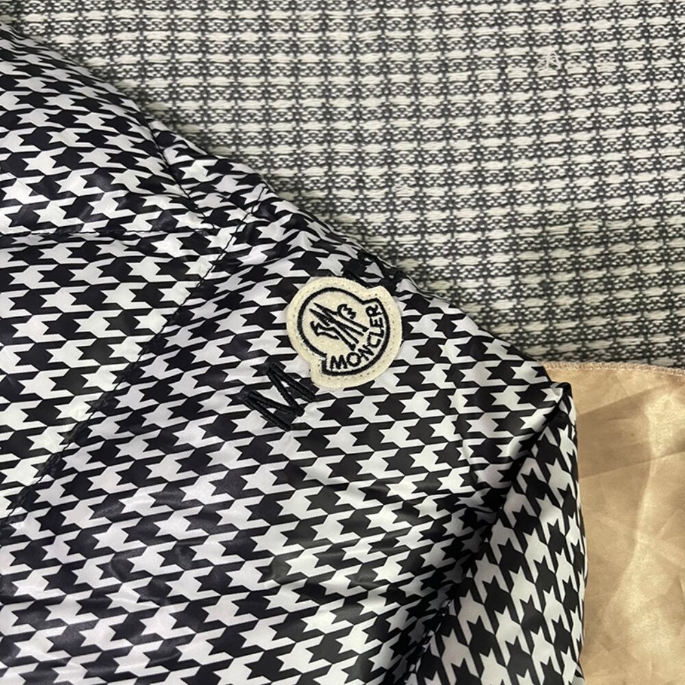 7 Moncler FRGMT Hiroshi Fujiwara Black & White Socotrine Down Jacket - Picture 5 of 14